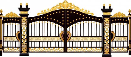 別墅鋁藝大門多少錢一平？